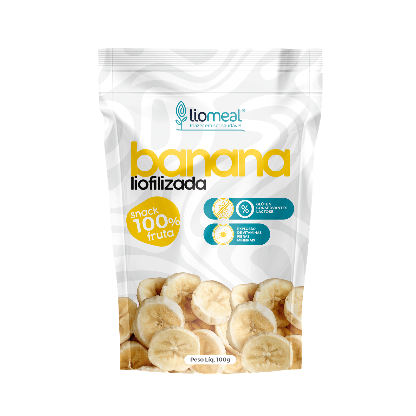 Banana Liofilizada – 100g