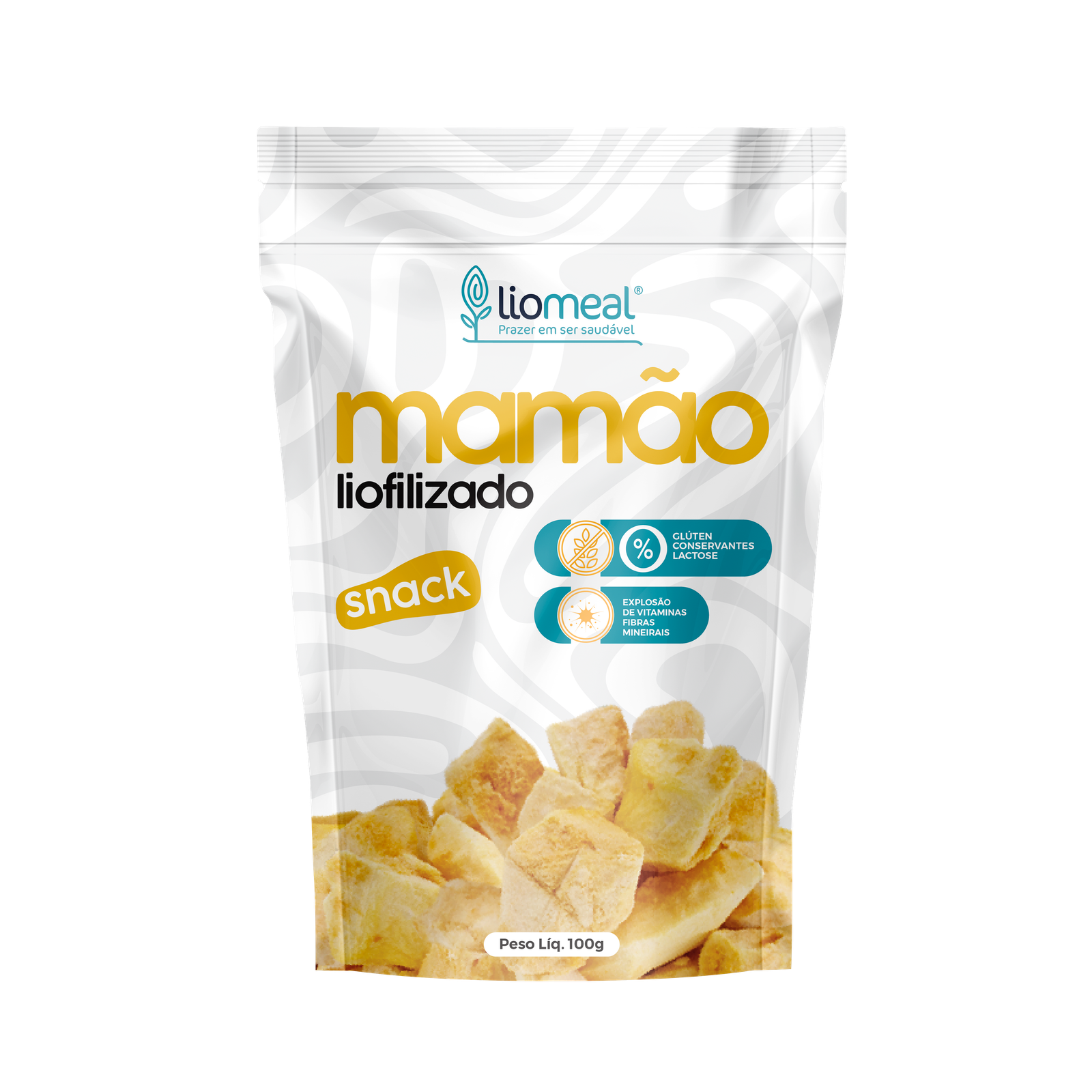 Mamão Liofilizado – 100g